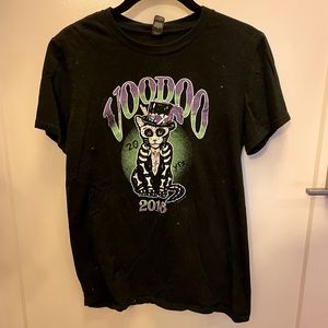 Voodoo Festival 2018 T-Shirt. Size small